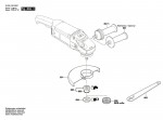 Bosch 3 603 C59 W0D Pws 20-230 Angle Grinder 230 V / Eu Spare Parts